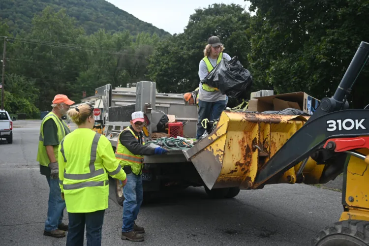 Cleanscapes helps municipalities with clean up in western Clinton County